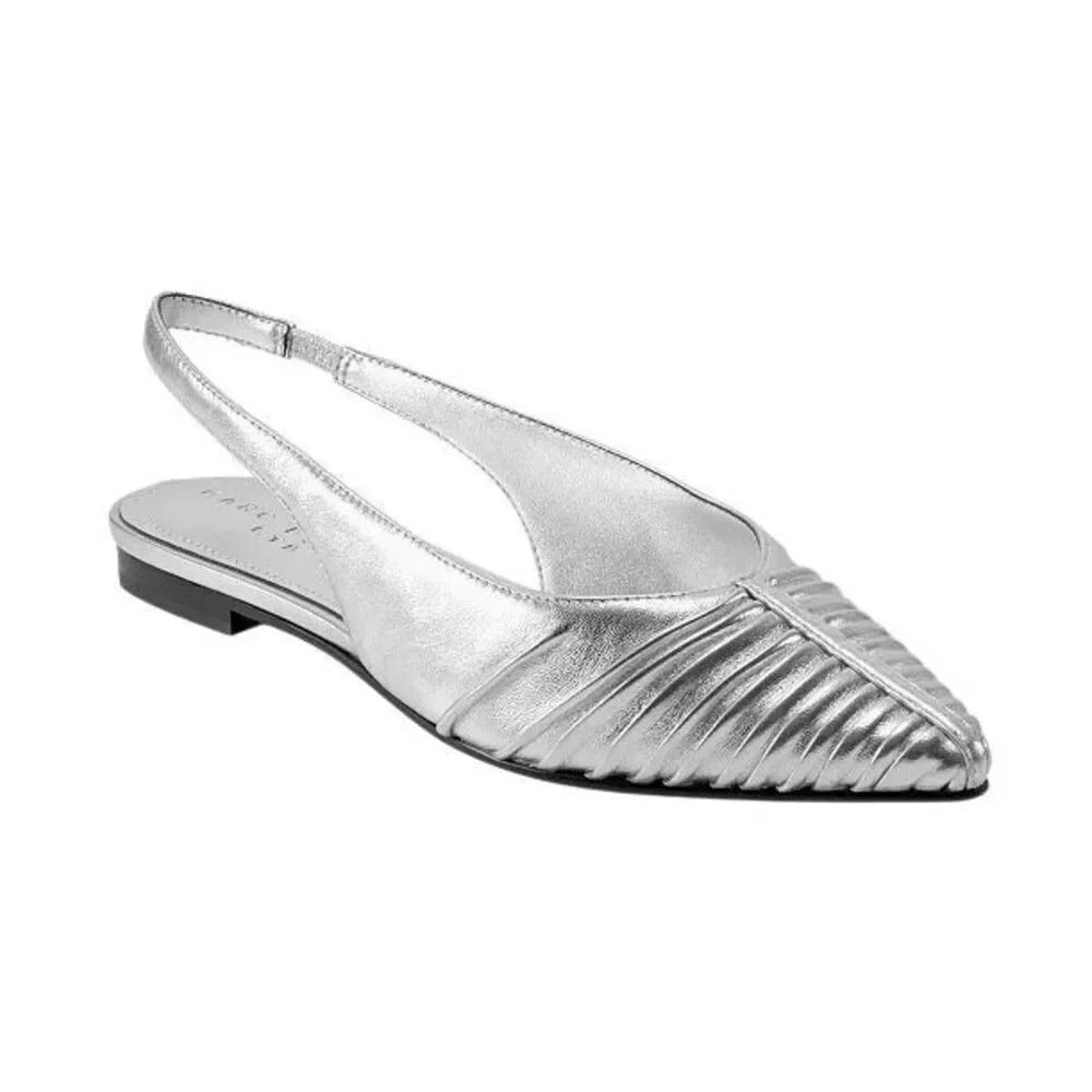 Marc Fisher Ltd | Dalatee Ruched Slingback Flats